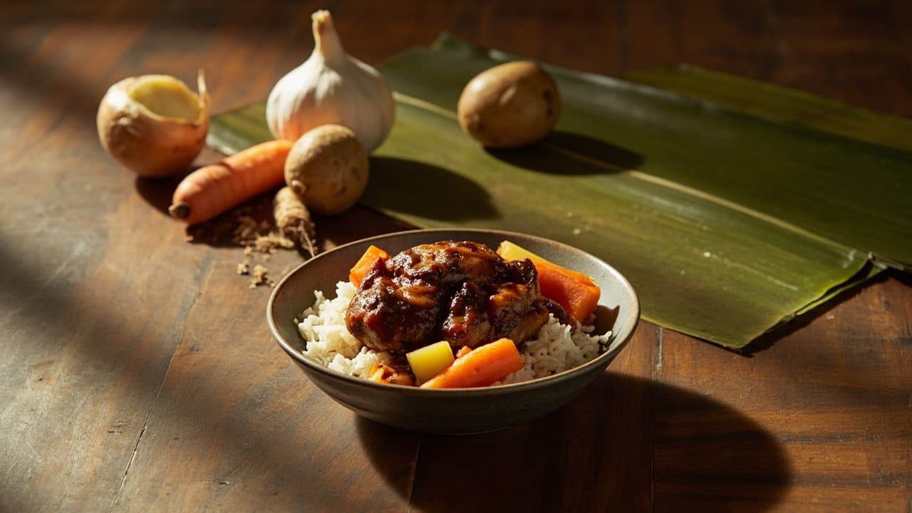 Maricel's Garlic Chicken Paksiw
