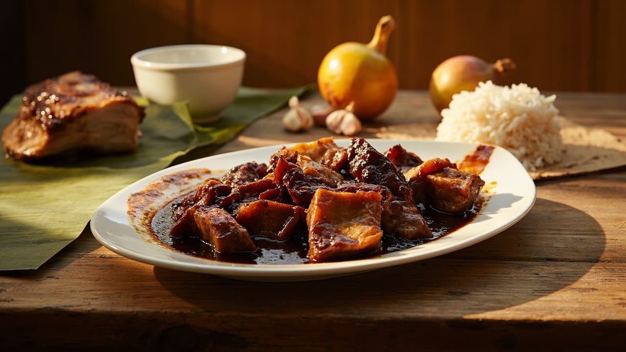 Maricel's Pork Belly Adobo (Slow-Braised)