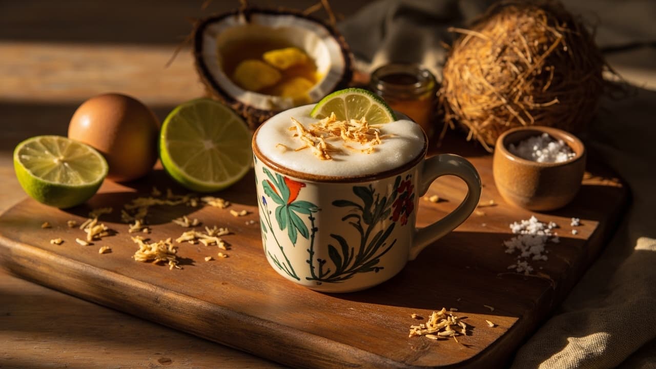 Mezcal del Alba con Coco