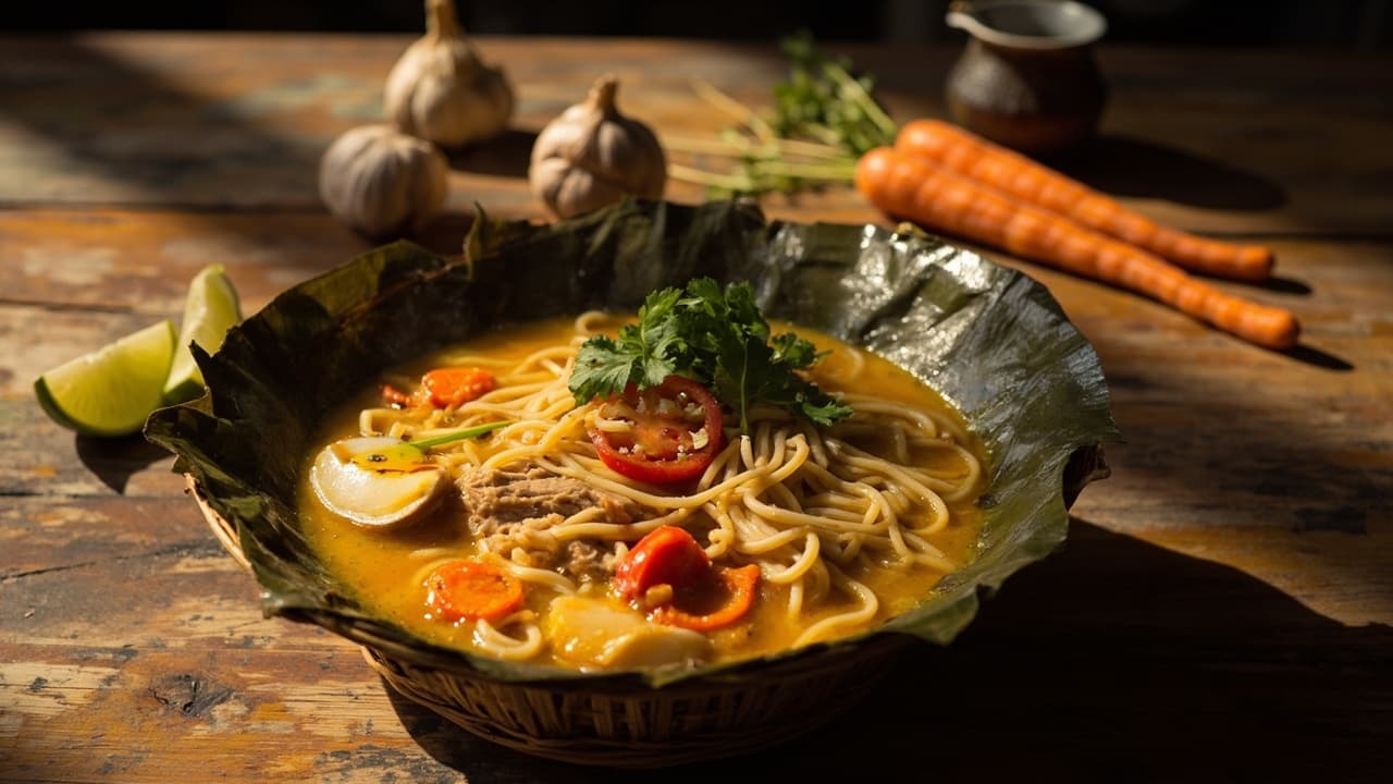 Mie Rebus — Comforting Indonesian Noodle Soup
