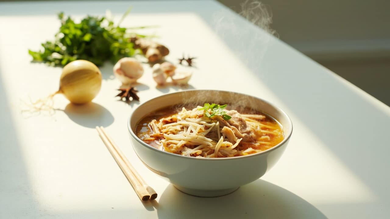 Morning Calm Chicken Pho