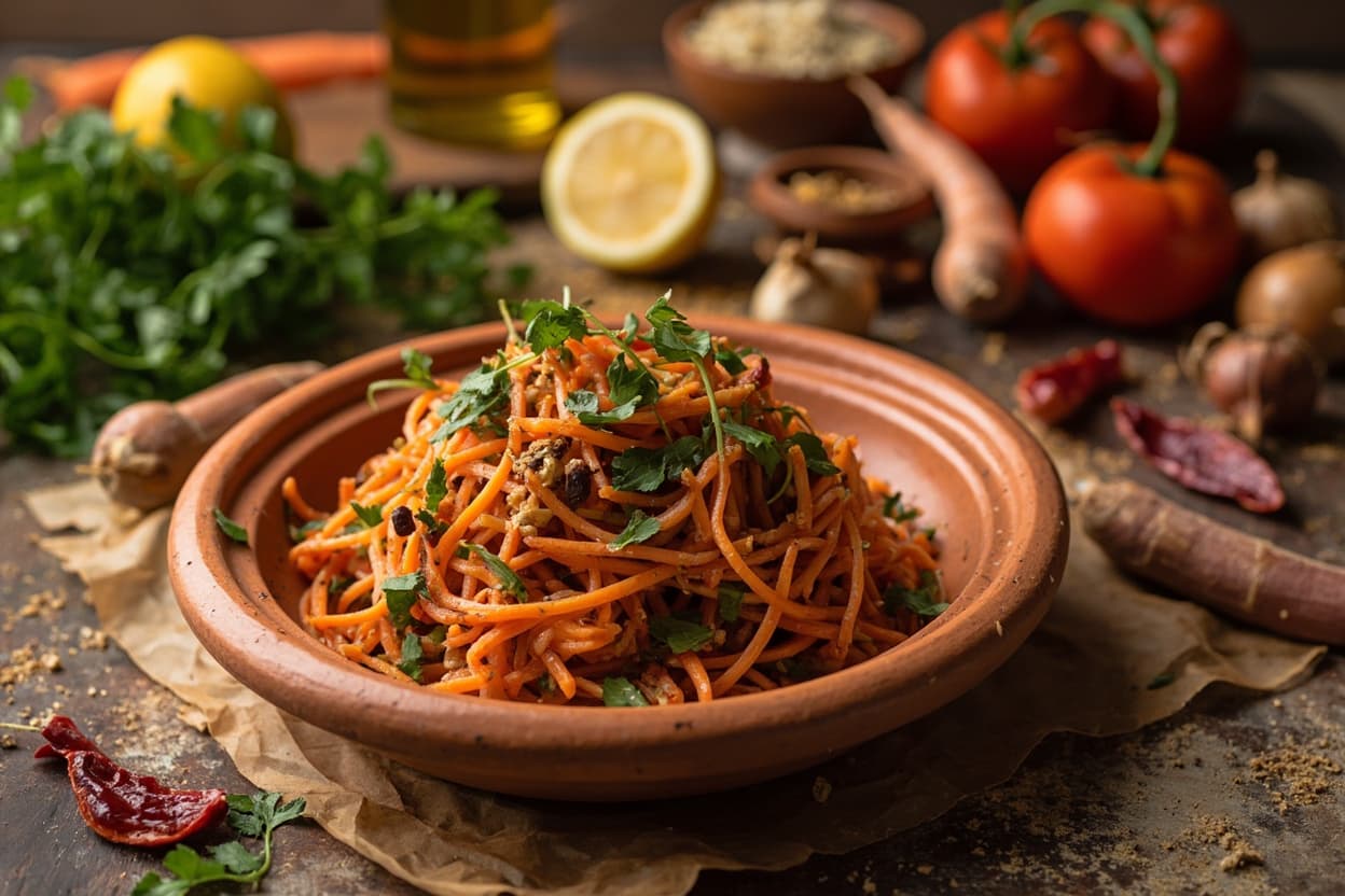 Moroccan Carrot and Cumin Salad