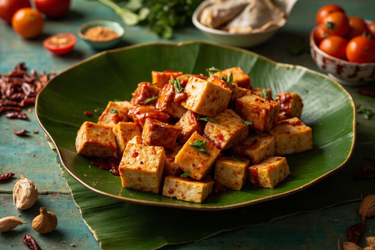 Orek Tahu Sweet-Spicy Glazed Tofu