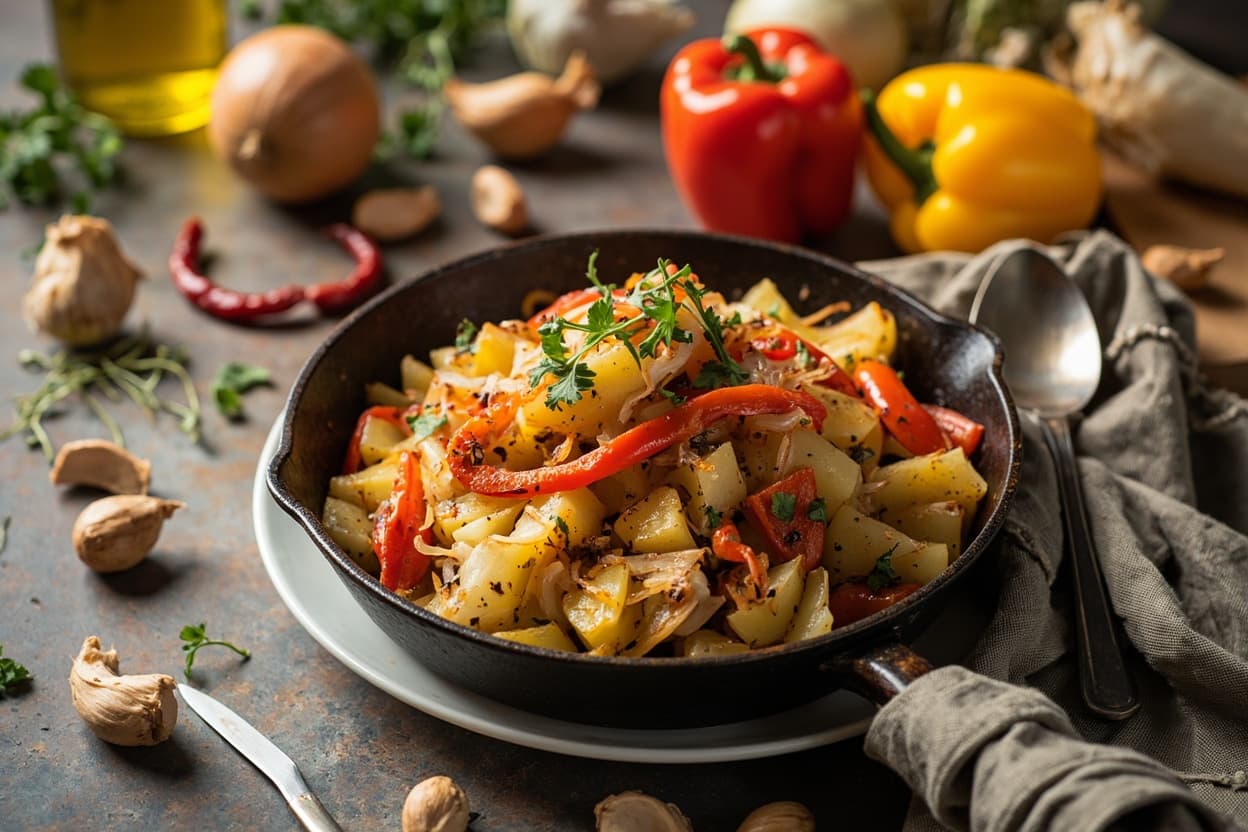 Patatas a lo Pobre Skillet