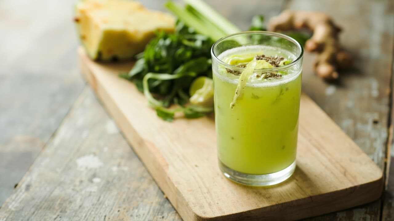 Pineapple Kombucha Celery Surge