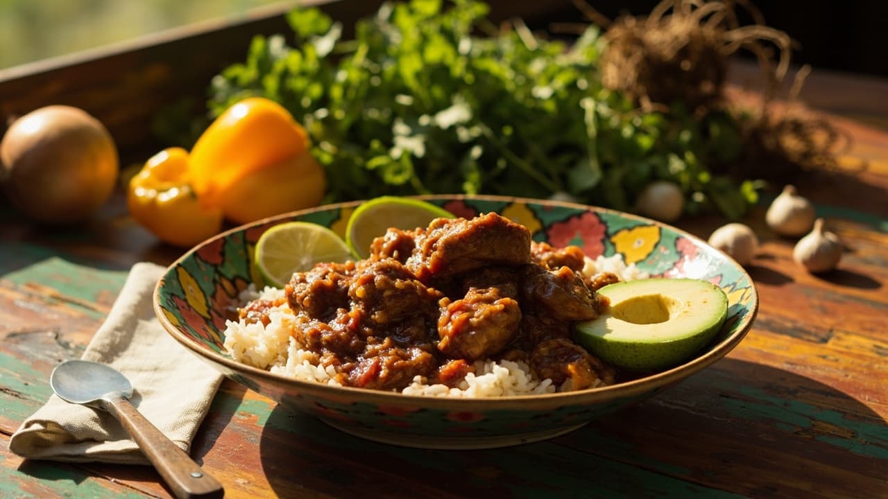 Poblenou Chicken Braise with Avocado