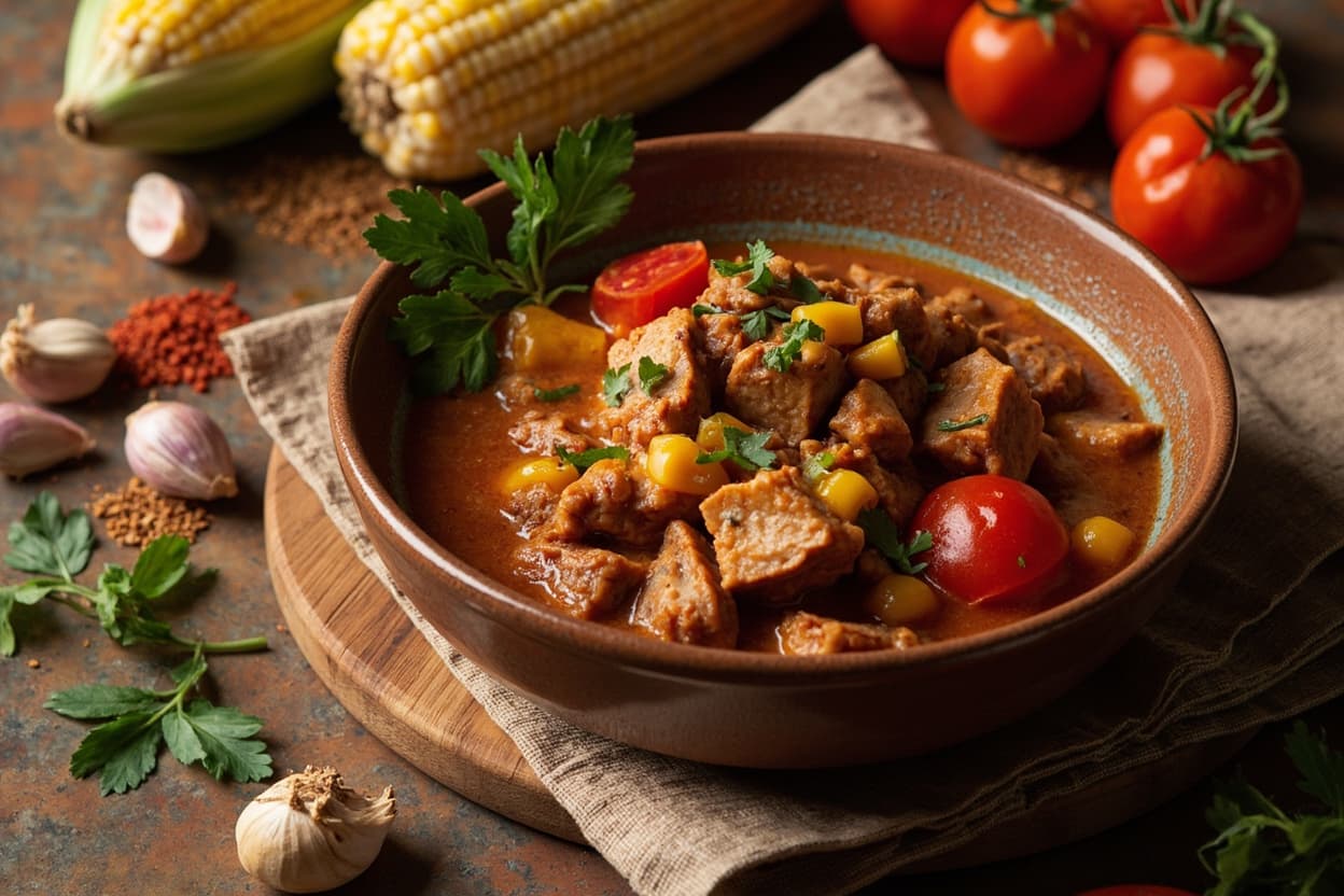 Pork and Corn Chile Stew
