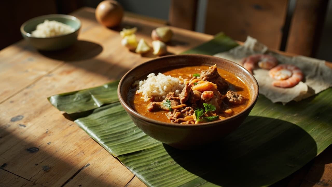 Pork and Shrimp Sarap (Savory Filipino Stew)