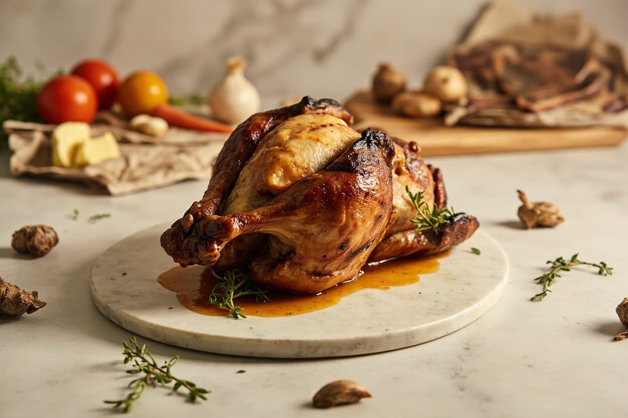 Roast Chicken with Pan-Reduction Gravy