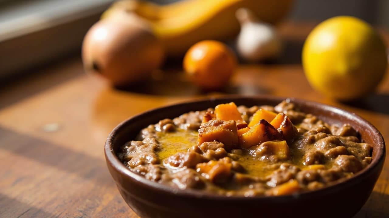 Rustic Smoky Pinto Bean Dip with Butternut Squash
