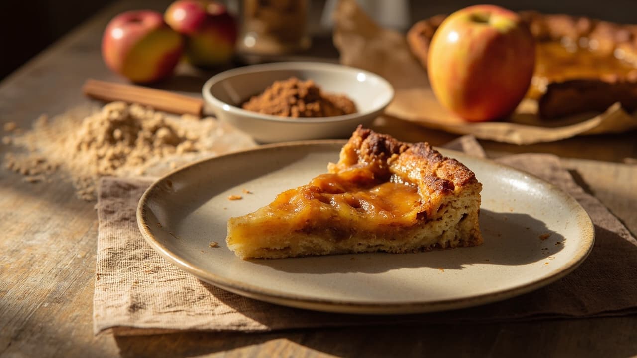 Rye Apple Butter Tart