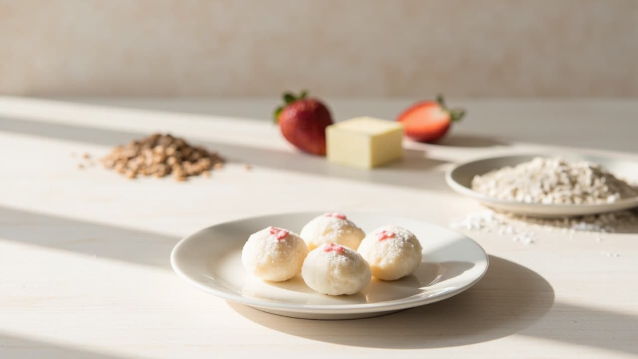 Sakura-Inspired White Bean Confections