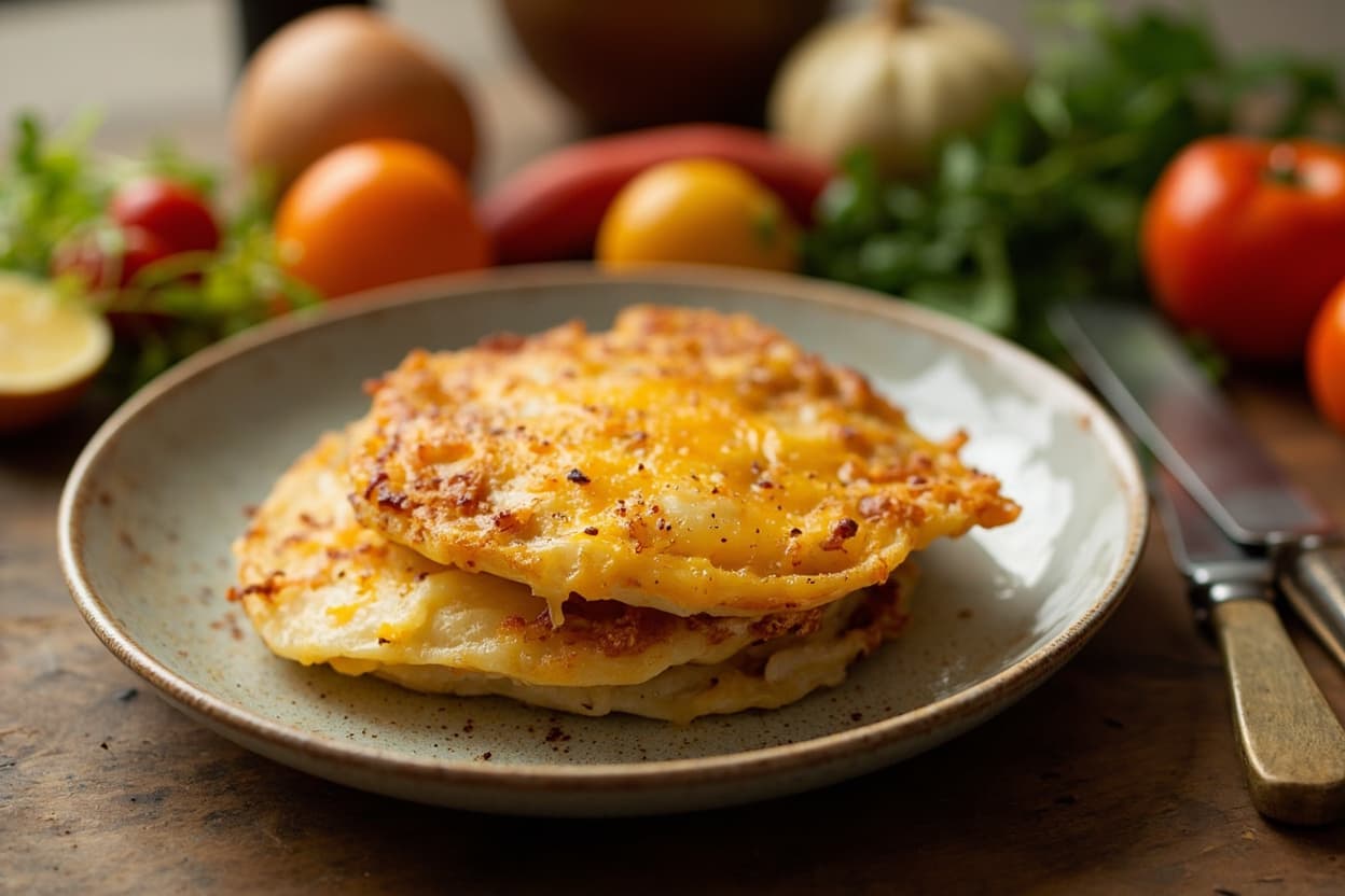 Salty Cheese and Potato Rosti