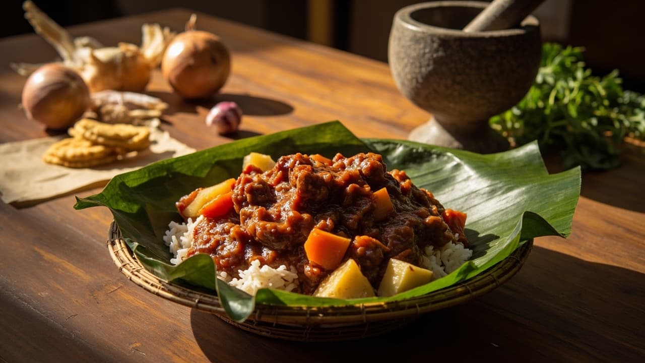 Semur Daging — Indonesian Ground Beef Braise