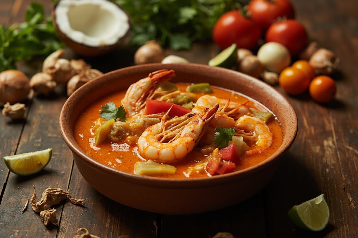 Shrimp Moqueca in Coconut and Lime
