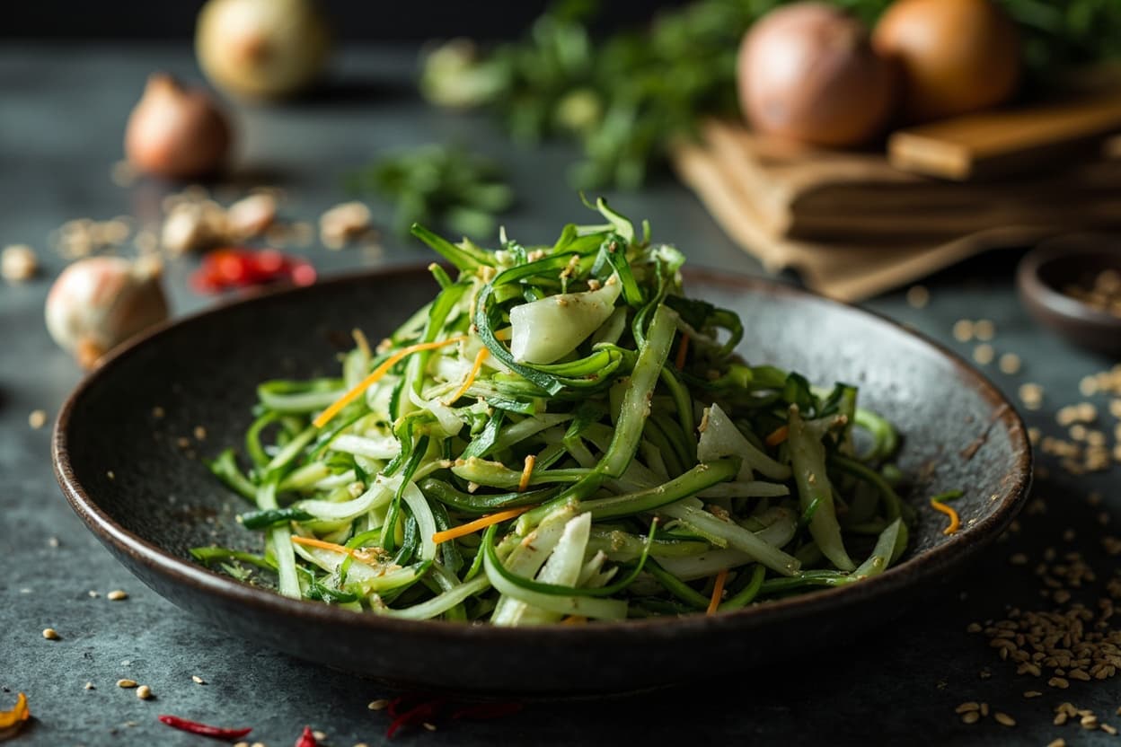 Sichuan Smashed Cucumber Salad