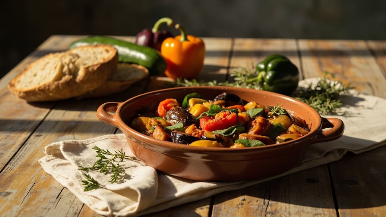 Slow-Braised Summer Vegetables