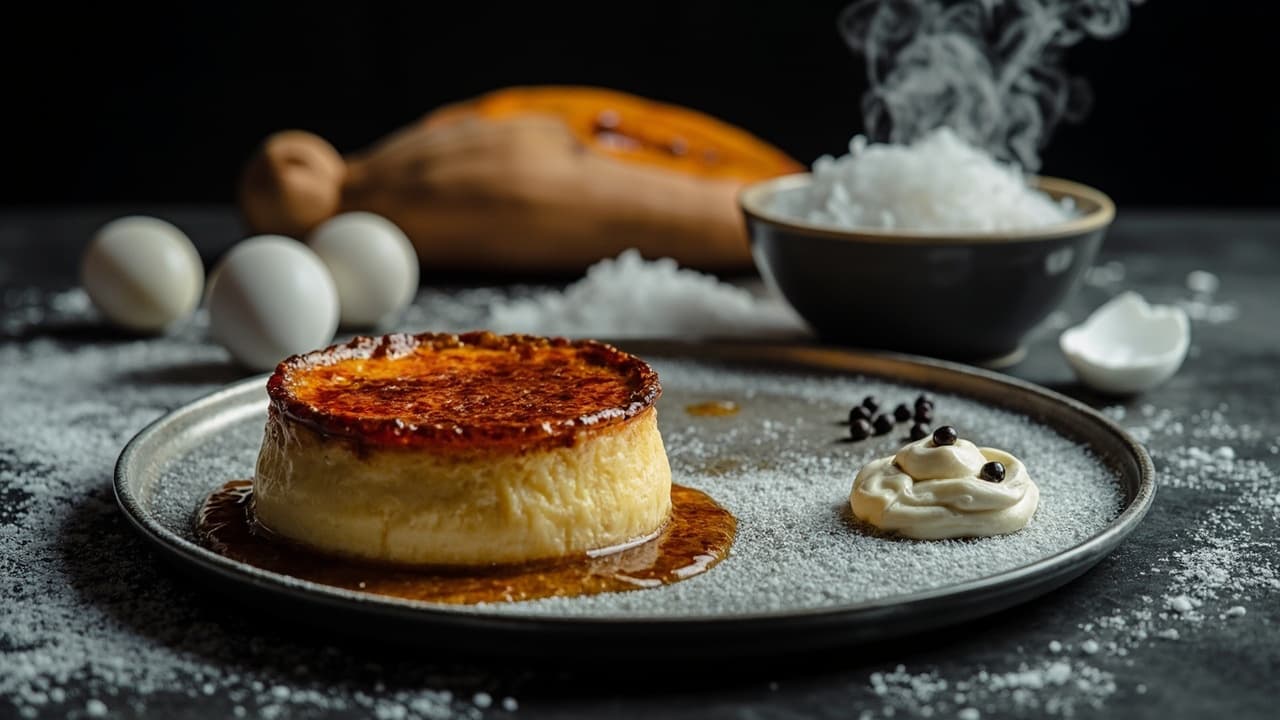Smoked Butternut Crème Brûlée