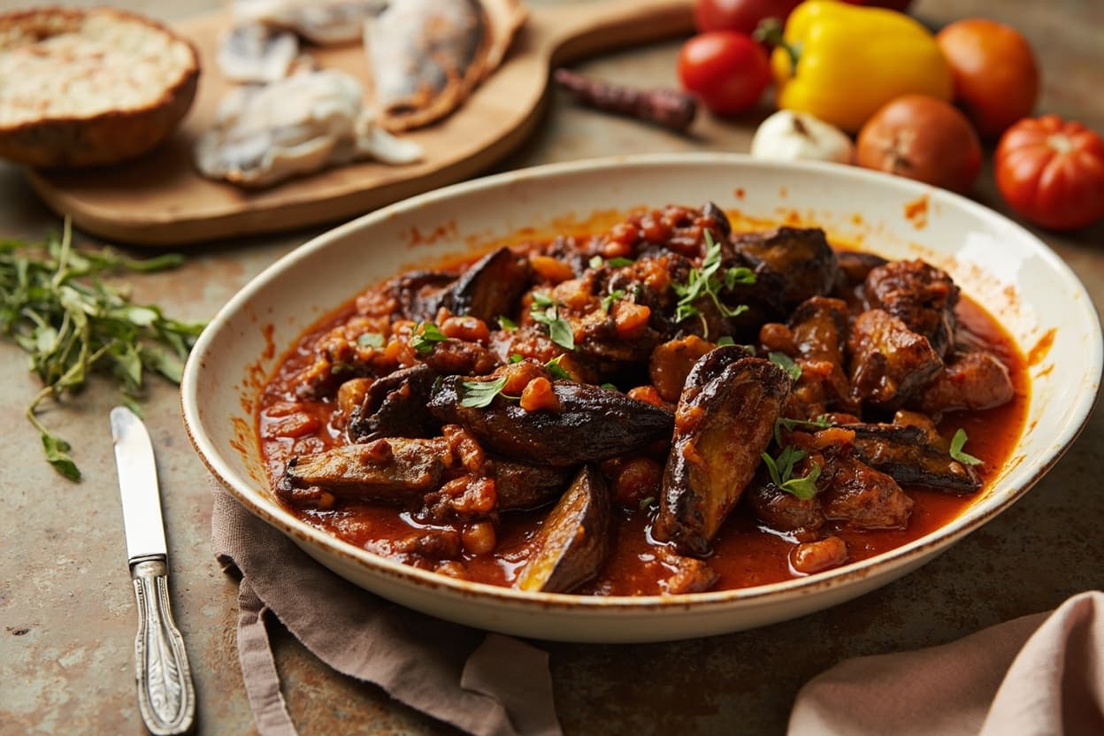 Smoky Braised Eggplant in Pepper Sauce