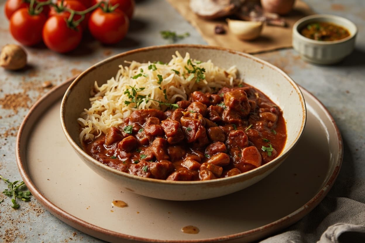 Smoky Kidney Bean Rajma Stew