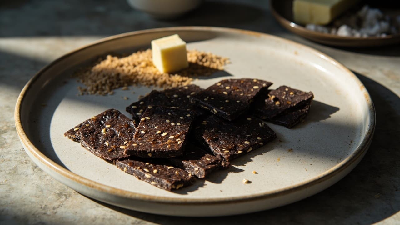 Smoky Stout Sesame Brittle