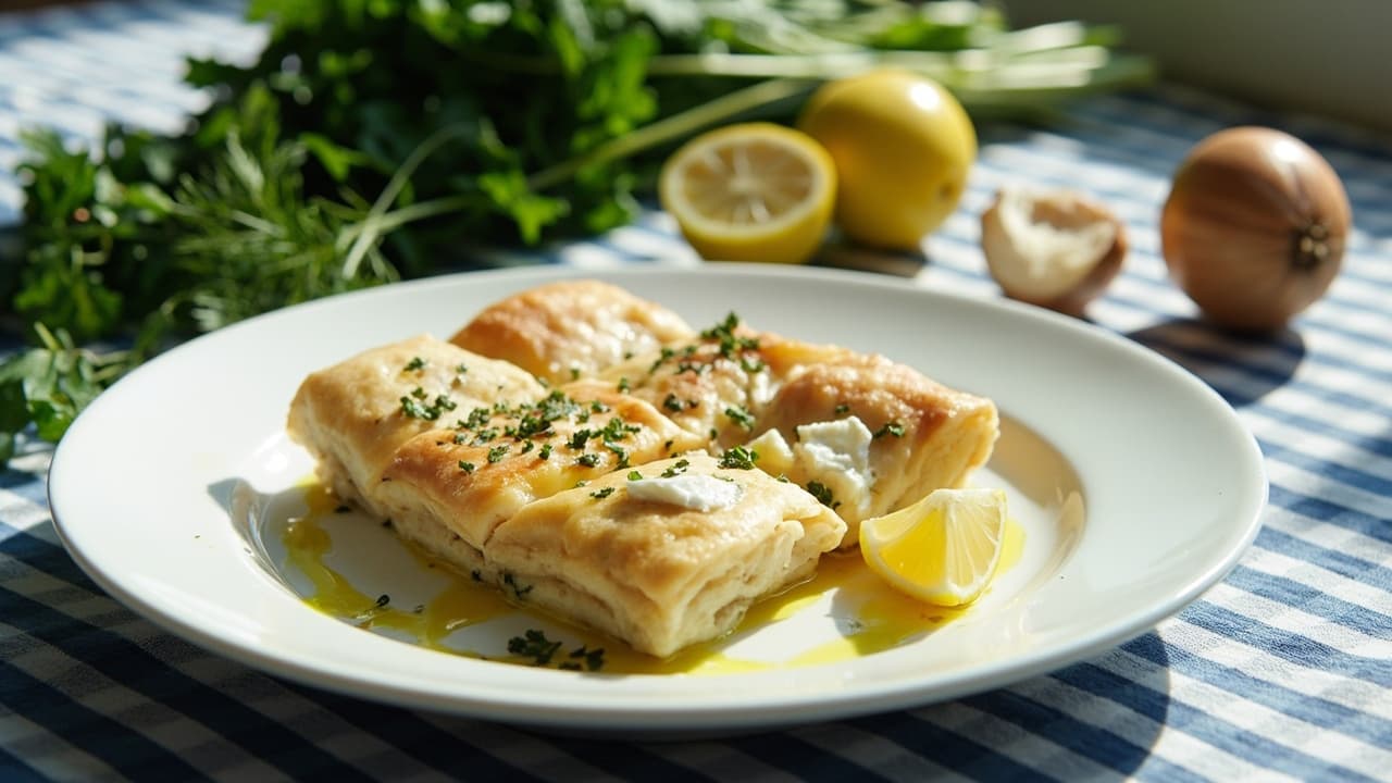 Spanakopita with Fresh Herbs and Feta