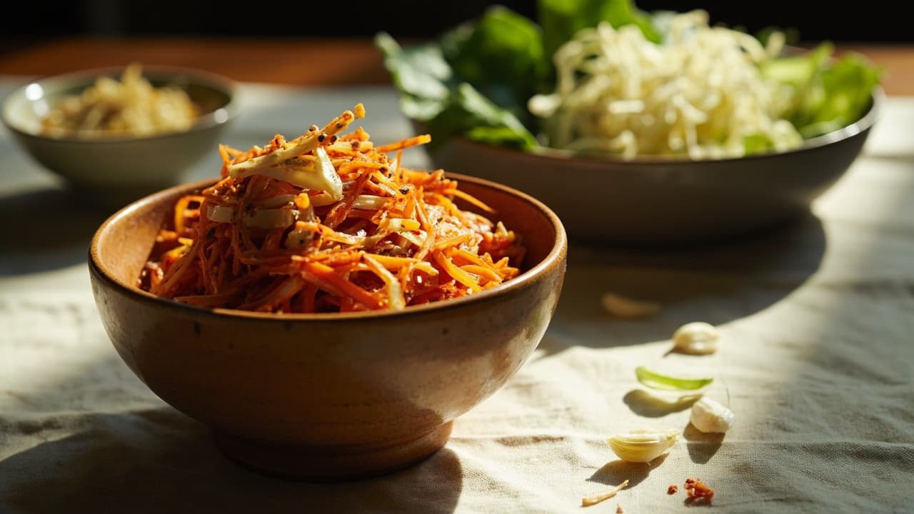 Spicy Sesame Cabbage Banchan