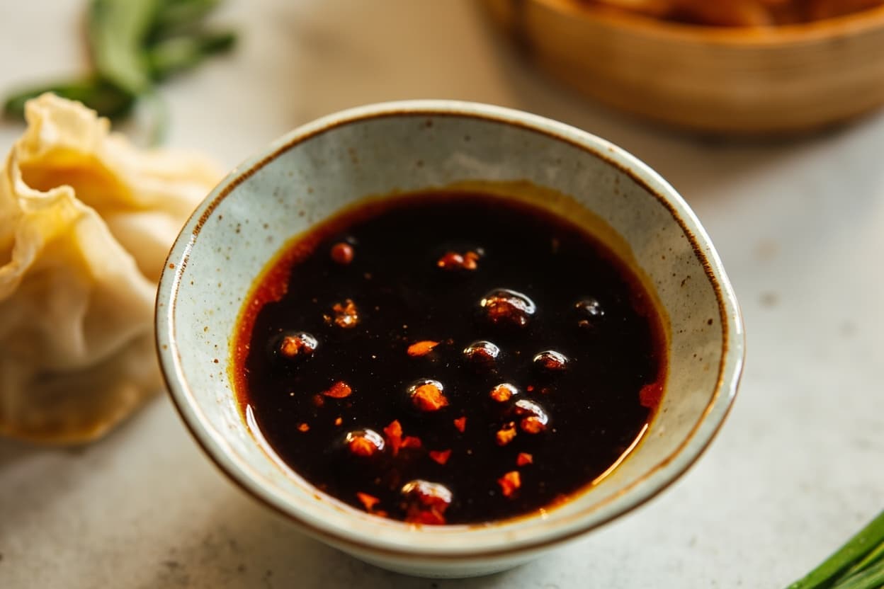 Spicy Soy Dumpling Dipping Sauce