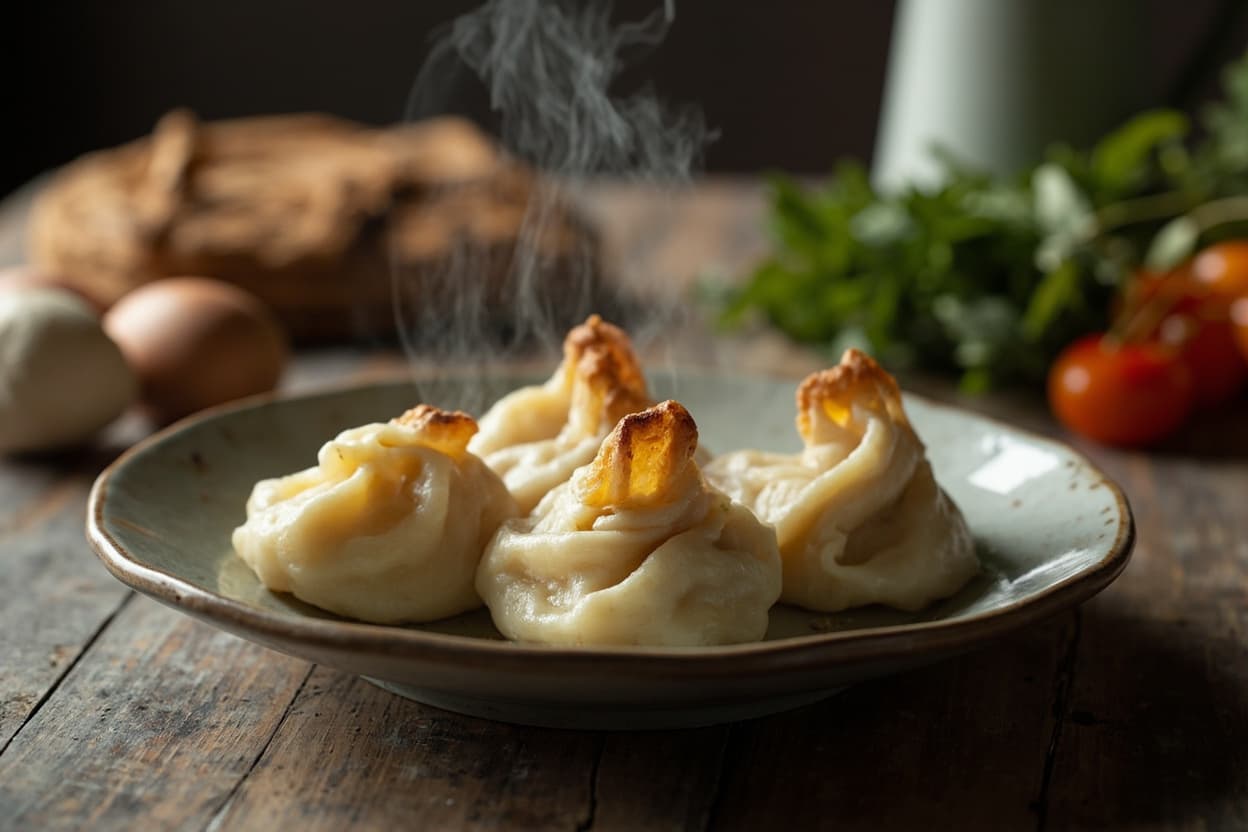 Stale Bread and Potato Dumplings