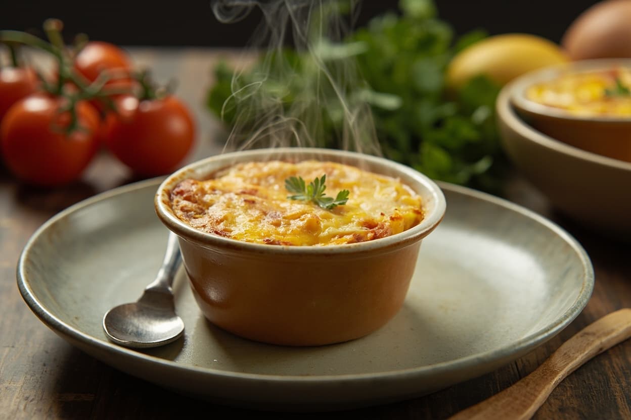Steamy Egg and Potato Cup