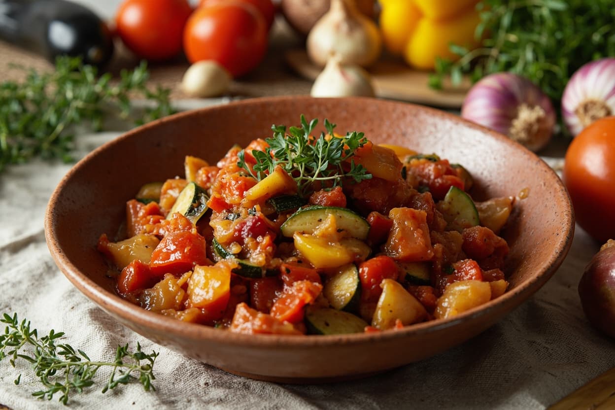 Summer Garden Ratatouille with Thyme