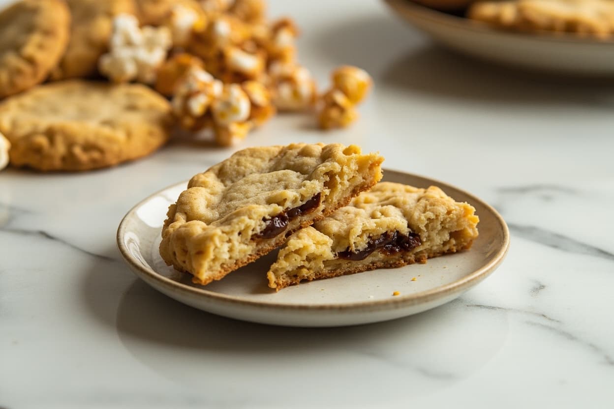Surprise-Center Popcorn Cookies