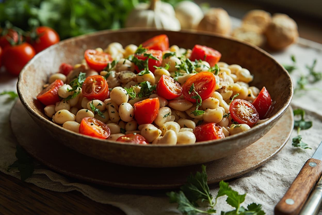 Tomato and White Bean Salad