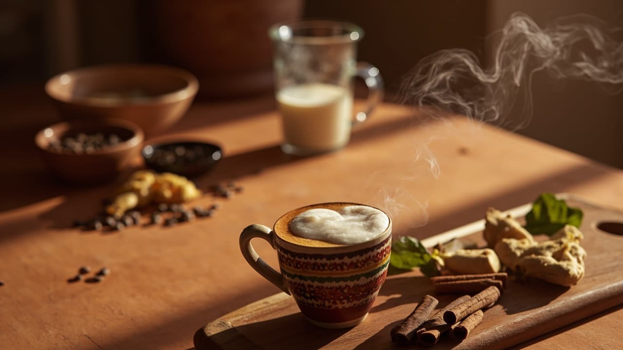 Tona Cardamom Ceremonial Latte