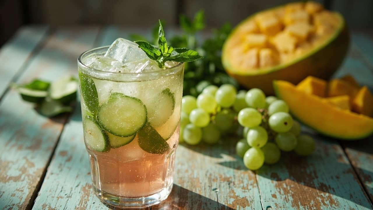 Tropical Grape and Cucumber Aqua