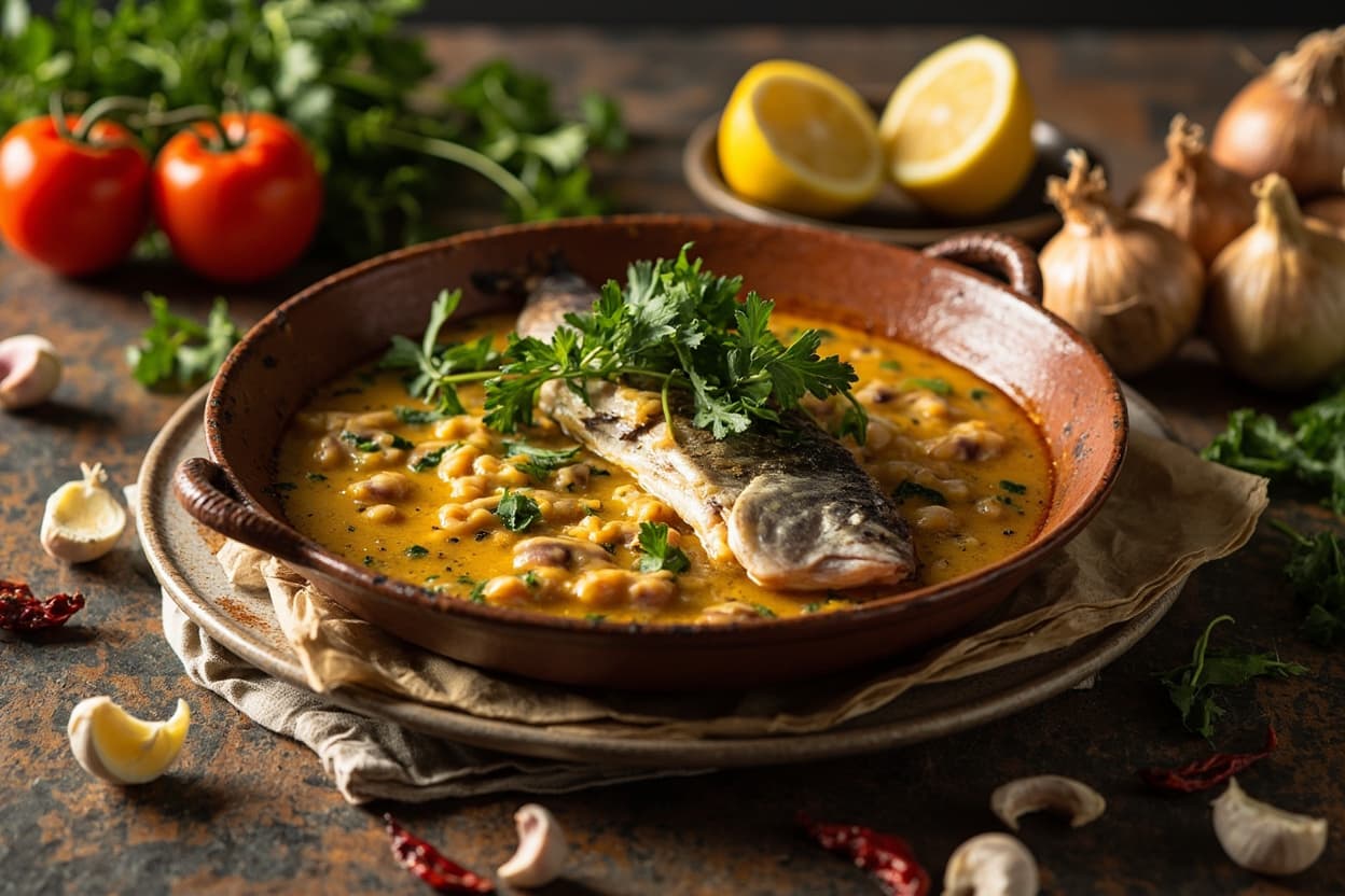 Trucha al Ajillo Garlic Trout Skillet