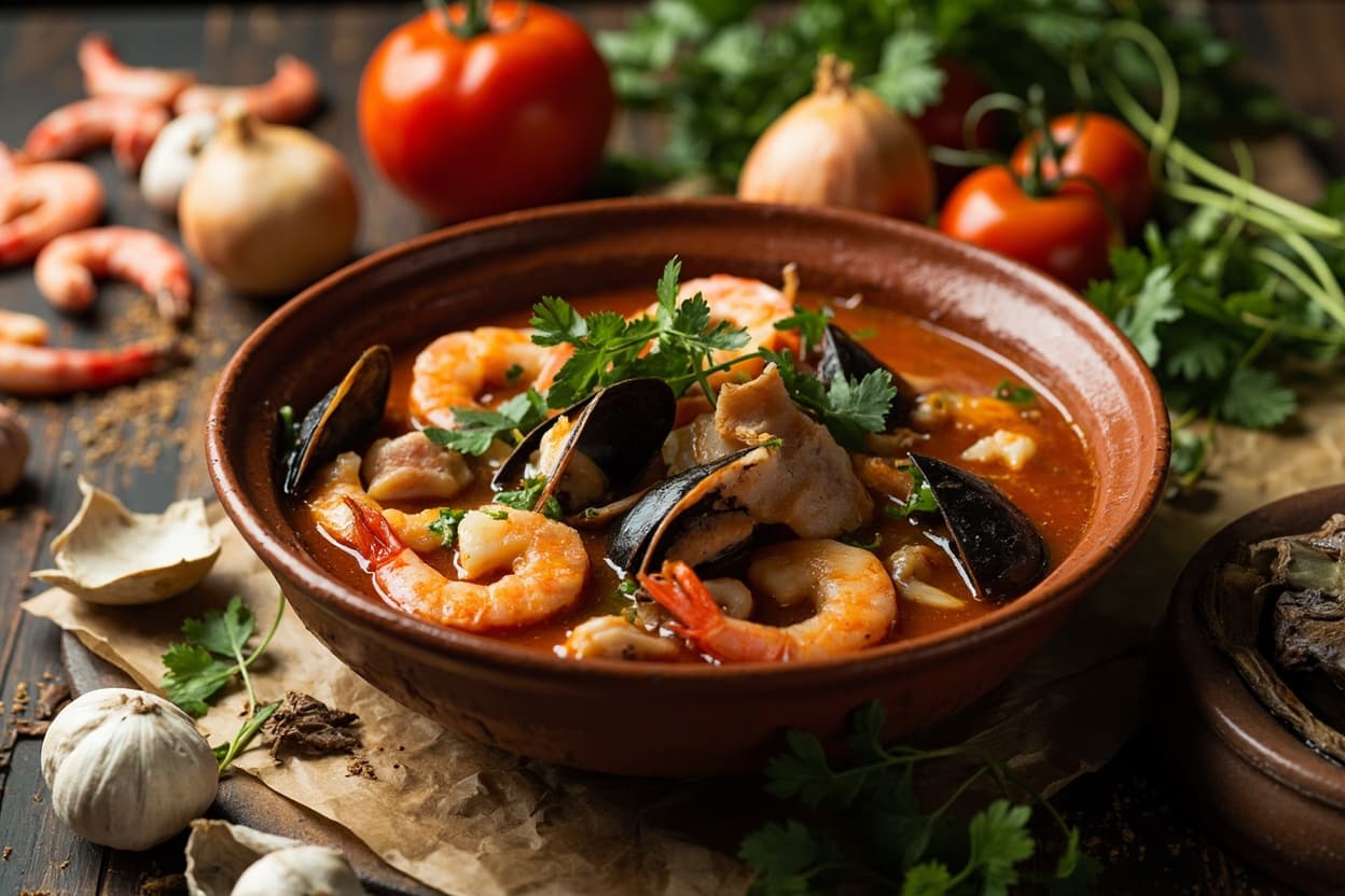 Tumaco Cazuela de Mariscos Seafood Stew
