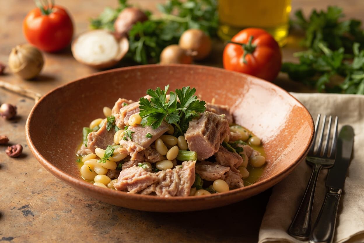 Tuna and White Bean Coastal Salad
