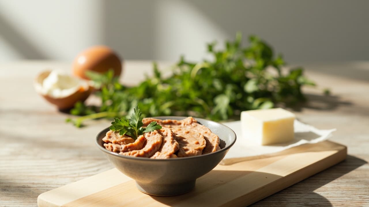 Tuna Pate with Parsley and Coconut