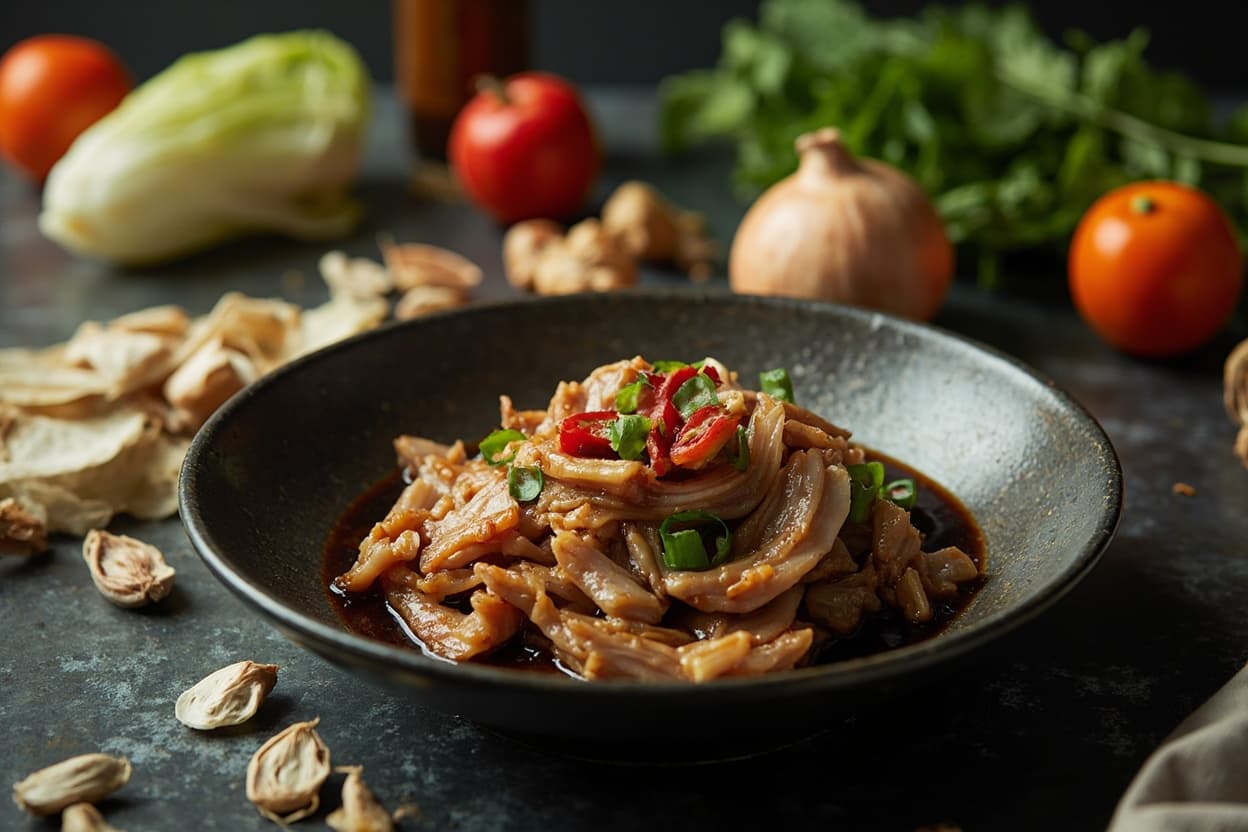 Twice-Cooked Pork Belly and Cabbage