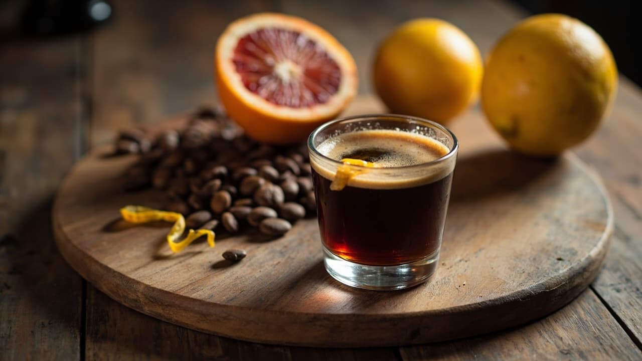 Venetian Espresso Spritz with Dry Vermouth