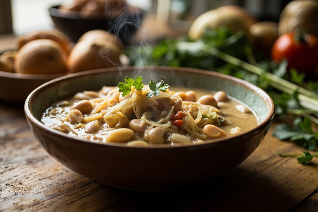White Bean and Onion Stew