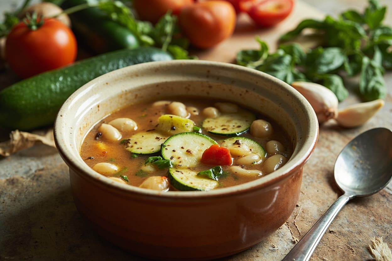 White Bean Soupe au Pistou