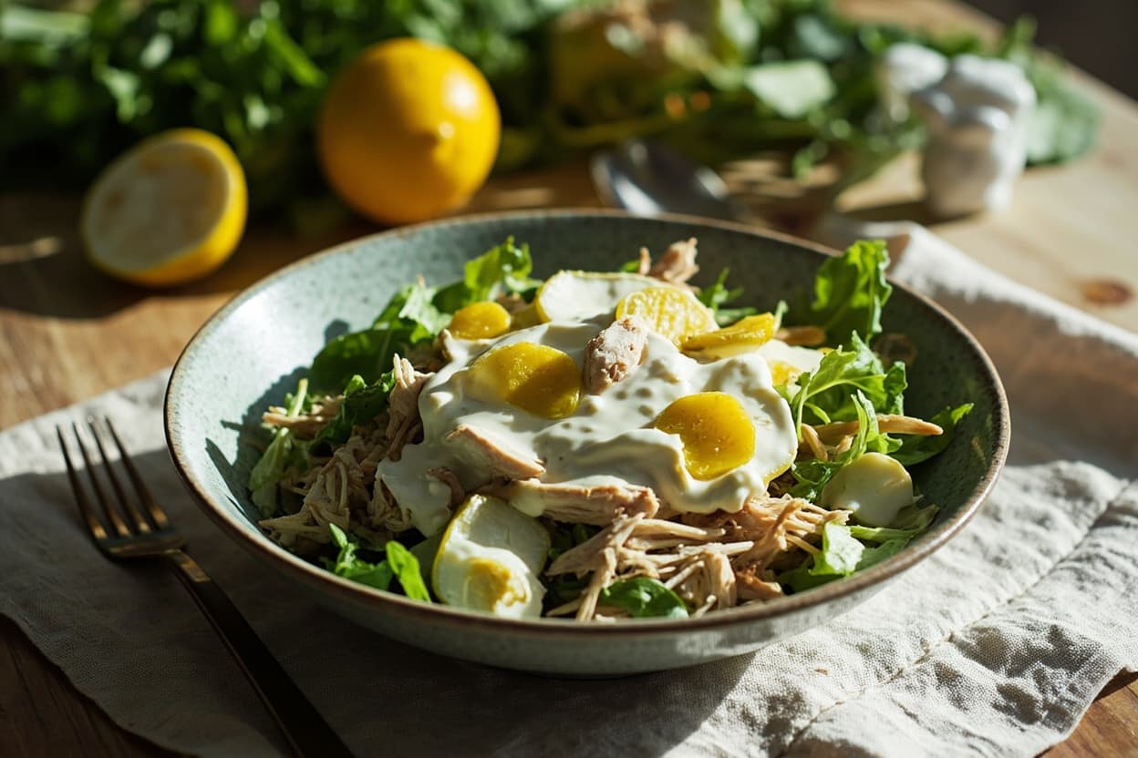 Yogurt and Pickle Chicken Salad