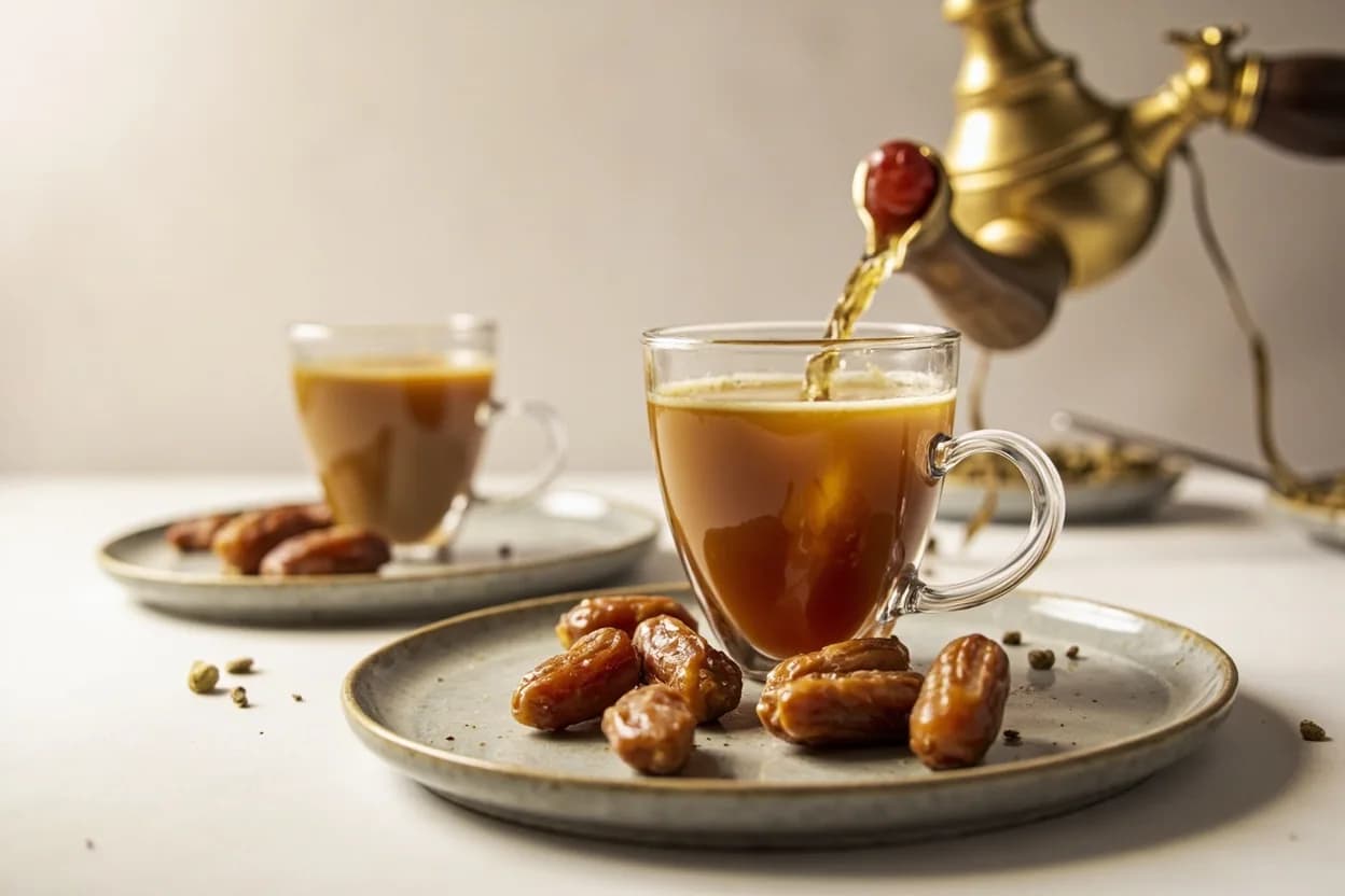 Arabic Coffee with Dates