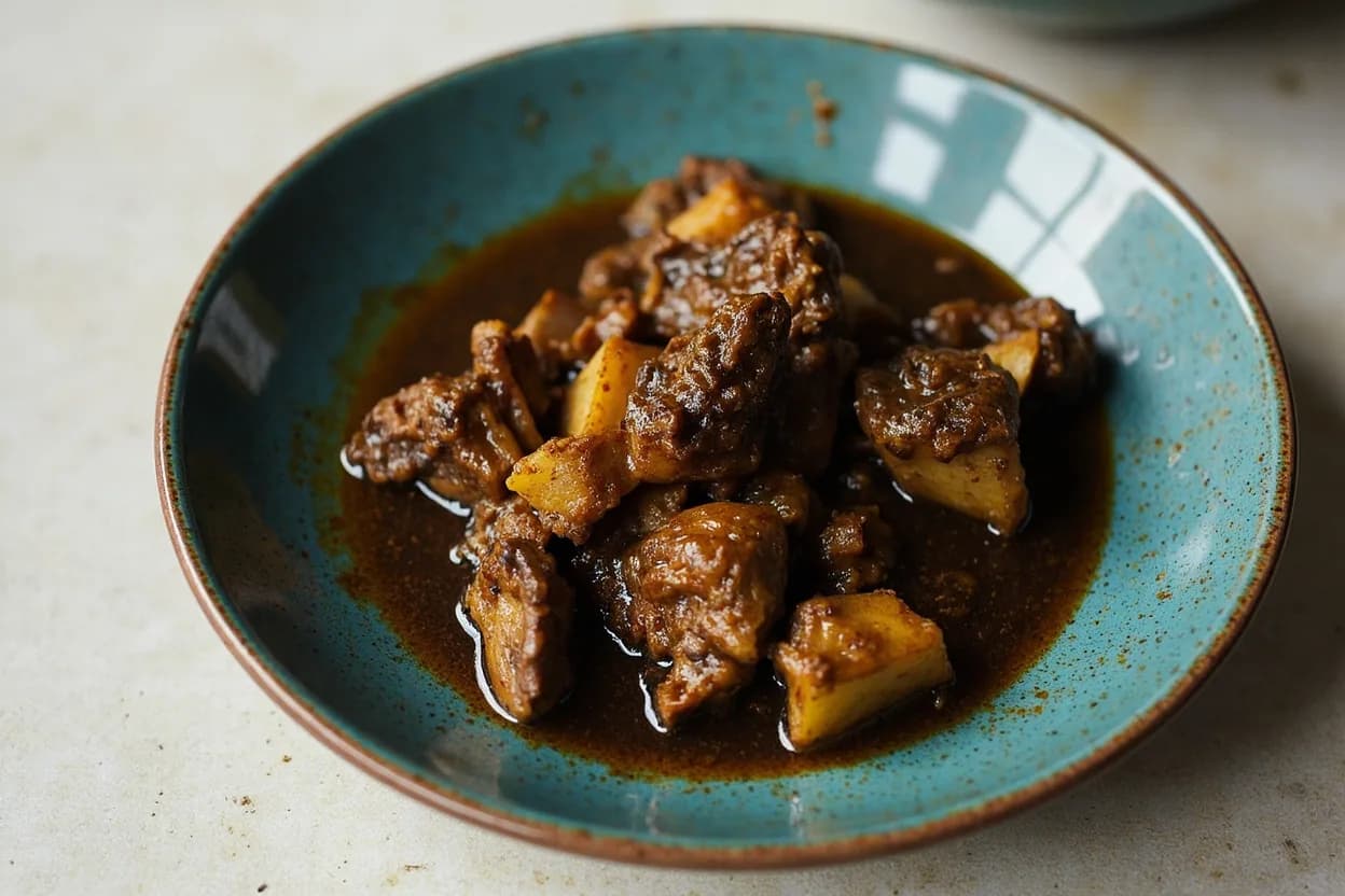 Black Pork Curry