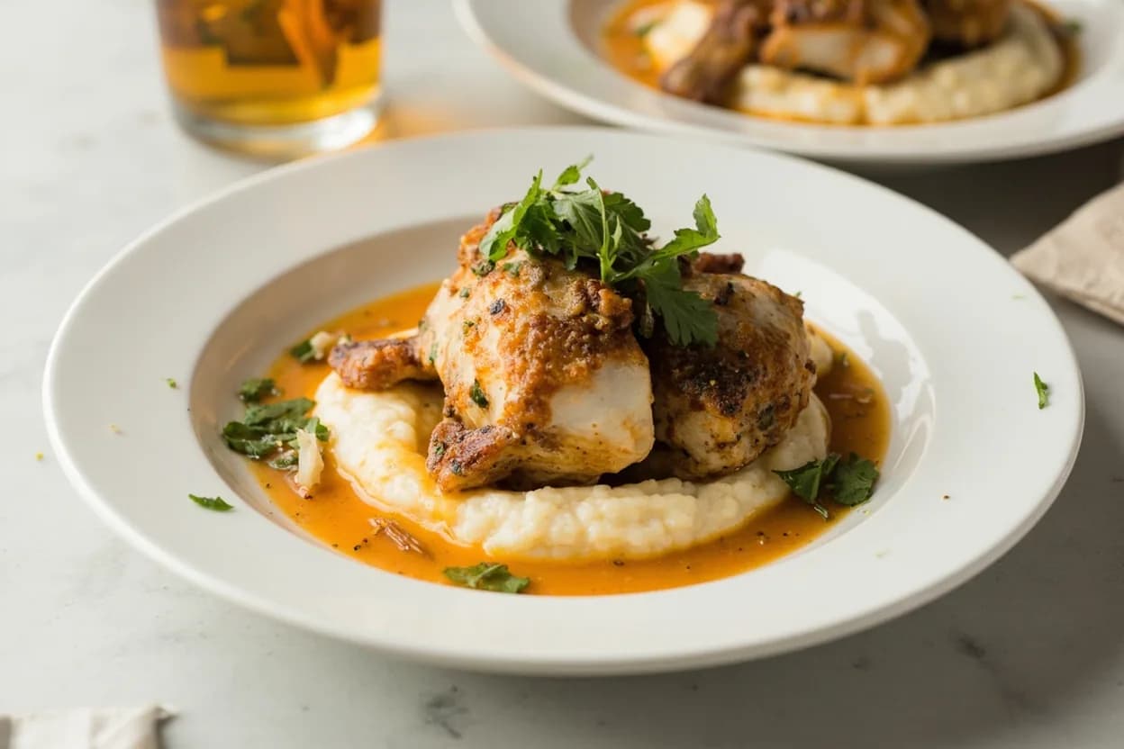 Boiled Fish and Grits
