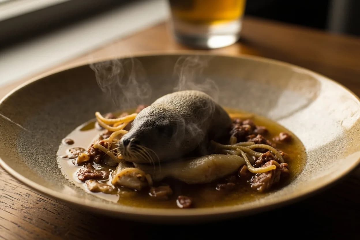 Boiled Ringed Seal