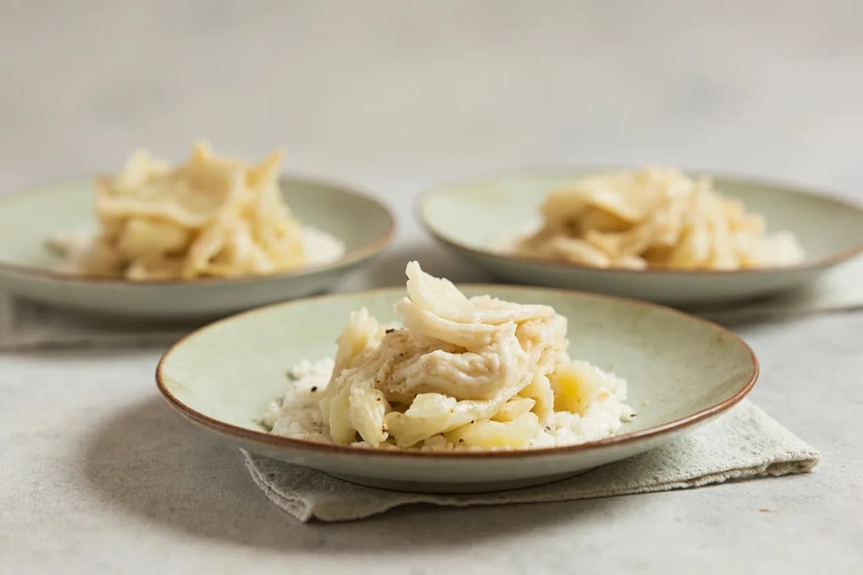 Boiled Taro with Coconut Cream