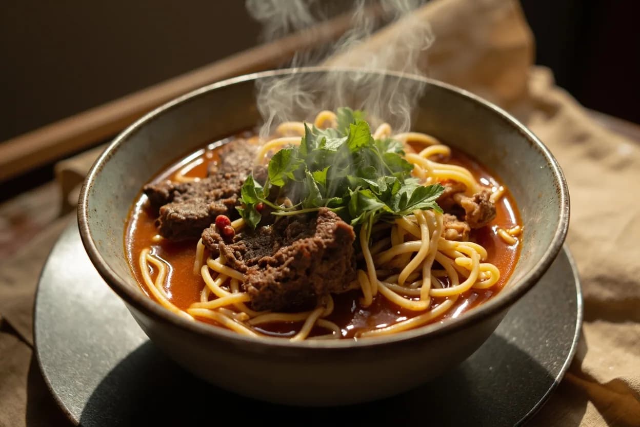 Braised Beef Noodle Soup